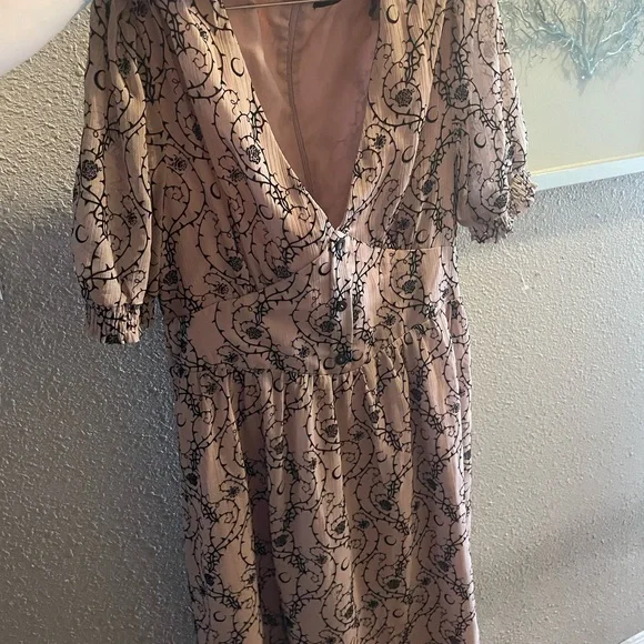 NWT Disturbia Rosethorn Corset Midi Dress US Size 8 - Picture 5 of 10